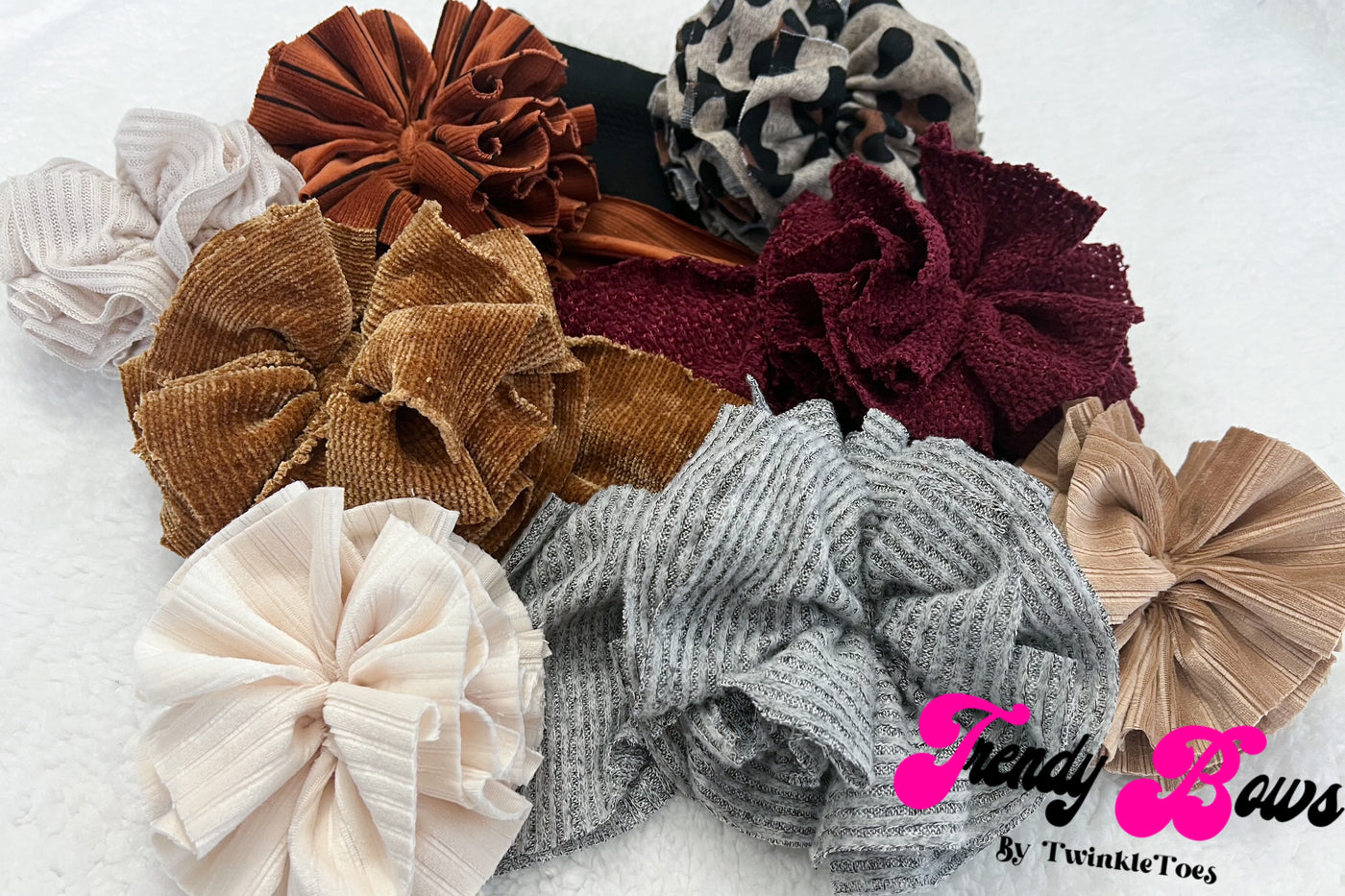 Sweater & Rib Knit Bows